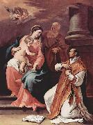 Sebastiano Ricci, Heilige Familie und der Hl. Ignatius von Loyola